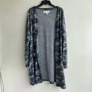 French Laundry Camo Cardigan
